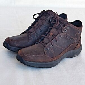 Dunham Men's Sutton Simon Brown Boots Lace Up Short Waterproof DBC03BK